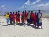 M&uuml;llsammelaktion am Strand